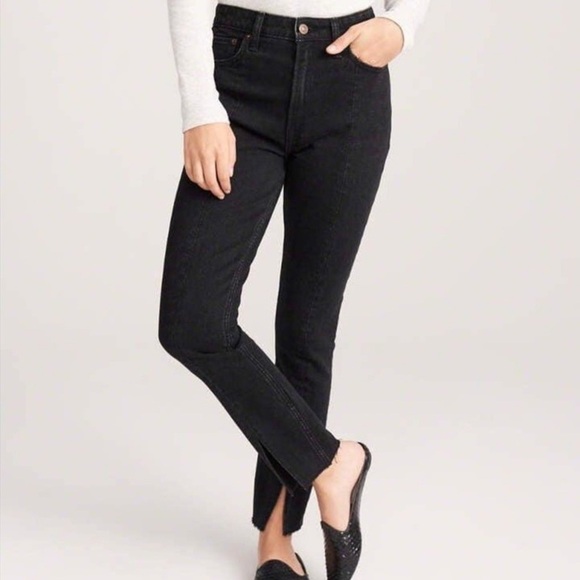 Abercrombie & Fitch Simone High-Rise Slim Jeans size 30/10 Short - Picture 1 of 8